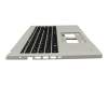 AP756000150 original Acer keyboard incl. topcase DE (german) black/grey with backlight