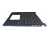 ASM23B96D0J9207 original Asus keyboard incl. topcase DE (german) blue/blue with backlight