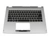 Alternative for 6B.HQ7N1.020 original Acer keyboard DE (german) black with backlight