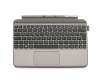 Alternative for 90NB0D01-R31GE2 original Asus keyboard incl. topcase DE (german) black/grey