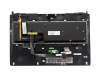 Asus 0KNB0-E600FR00 Keyboard (FR) + topcase, touchpad silver edge