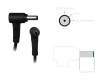 Asus F1704VA original AC-adapter 45.0 Watt EU Wallplug small