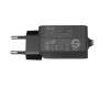 Asus F1704VA original AC-adapter 45.0 Watt EU Wallplug small