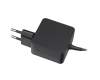 Asus K3504VAB original AC-adapter 45.0 Watt EU Wallplug small