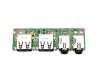 Audio/USB Board original suitable for Asus X53E
