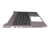 BKJTB3ALKI9FGU original HP keyboard incl. topcase DE (german) black/grey with backlight