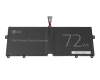 Battery 72Wh original suitable for LG Gram 14 (14Z90P-K)