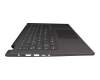 C3E430TC14E0 original Lenovo keyboard incl. topcase DE (german) grey/grey with backlight