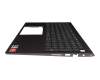 CN-07K5RR original Dell keyboard incl. topcase DE (german) black/grey with backlight