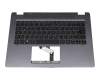 COX12108040E7B original Acer keyboard incl. topcase DE (german) black/grey with backlight