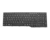 CP670826-04 original Fujitsu keyboard DE (german) black/black matte with mouse-stick