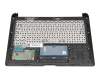 CP678703-01 original Fujitsu keyboard incl. topcase DE (german) black/grey