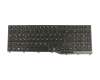 CP724633-01 original Fujitsu keyboard DE (german) black/grey with backlight