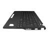 CP822314-01211121604 original Fujitsu keyboard incl. topcase US (english) black/black with backlight