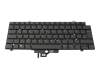 CPL-H75T5 original Dell keyboard DE (german) black/black with backlight