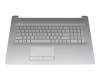 CT2140 original HP keyboard incl. topcase DE (german) silver/silver with backlight (DVD)