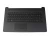 CT23A0 original HP keyboard incl. topcase FR (french) black/black