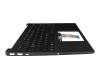 CU2621 original HP keyboard incl. topcase DE (german) black/black with backlight