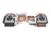Cooler (CPU/GPU) original suitable for Clevo PB71DF2