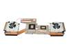 Cooler (CPU/GPU) original suitable for Lenovo Legion 5-17ITH6H (82JM)