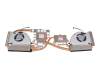 Cooler (CPU/GPU) original suitable for MSI GP76 11UH/11UG/11UE (MS-17K3)