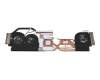 Cooler (CPU/GPU) original suitable for MSI GS76 Stealth 11UH/11UG/11UE (MS-17M1)
