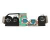 Cooler (CPU/GPU) original suitable for MSI P75 8SD/8SE/8SF (MS-17G1)