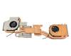 Cooler (CPU/GPU) original suitable for Sager Notebook NP6875 (NH70RAQ)