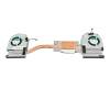 Cooler (CPU/UMA) original suitable for Dell Precision 15 (7550)