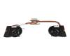 Cooler (CPU/UMA) original suitable for HP ZBook 15 G5