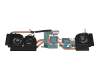 Cooler (GPU/CPU) original suitable for MSI GS73 Stealth 8RF (MS-17B7)