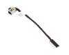 DC Jack with cable (cable length 9cm) suitable for Dell Vostro 15 (3500) DDR4