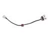 DC Jack with cable (for DIS devices) suitable for Lenovo IdeaPad 300-17ISK (80QH)