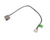 DC Jack with cable 90W original suitable for HP 15t-bs000