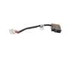 DC Jack with cable 90W suitable for HP 15-bw500