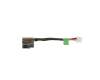 DC Jack with cable original suitable for HP 14s-fq2000