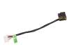 DC Jack with cable original suitable for HP 15-db0000
