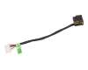 DC Jack with cable original suitable for HP 15q-aj000