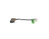 DC Jack with cable original suitable for HP 17-ca3000