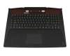 DC33001EV10 original Lenovo keyboard incl. topcase DE (german) black/black with backlight