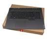 DC33001N200 original Lenovo keyboard incl. topcase DE (german) black/black with backlight