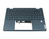DC330020B10 original Lenovo keyboard incl. topcase DE (german) blue/blue with backlight