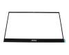 Display-Bezel / LCD-Front 38.1cm (15.6 inch) black original suitable for MSI Creator 15 A10UG/A10UGT (MS-16V3)