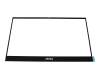Display-Bezel / LCD-Front 38.1cm (15.6 inch) black original suitable for MSI Creator 15 A10UH/A10UHT (MS-16V3)