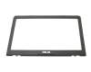 Display-Bezel / LCD-Front 39.6cm (15.6 inch) black original suitable for Asus N551JQ