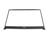 Display-Bezel / LCD-Front 43.9cm (17.3 inch) black original suitable for MSI Katana 17 B13VGK (MS-17L5)