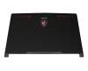 Display-Cover 39.1cm (15.6 Inch) black original suitable for MSI GE63 7RC/7RD (MS-16P3)