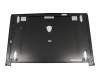 Display-Cover 39.6cm (15.6 Inch) black original suitable for MSI GE62 6QF (MS-16J4)