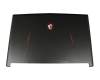 Display-Cover 39.6cm (15.6 Inch) black original suitable for MSI GE63 RGB 8RE/8RF (MS-16P5)