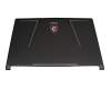 Display-Cover 39.6cm (15.6 Inch) black original suitable for MSI GE63 RGB 8SF/8SG/8SE (MS-16P7)